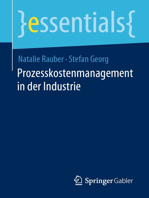 Cover image for Prozesskostenmanagement in der Industrie